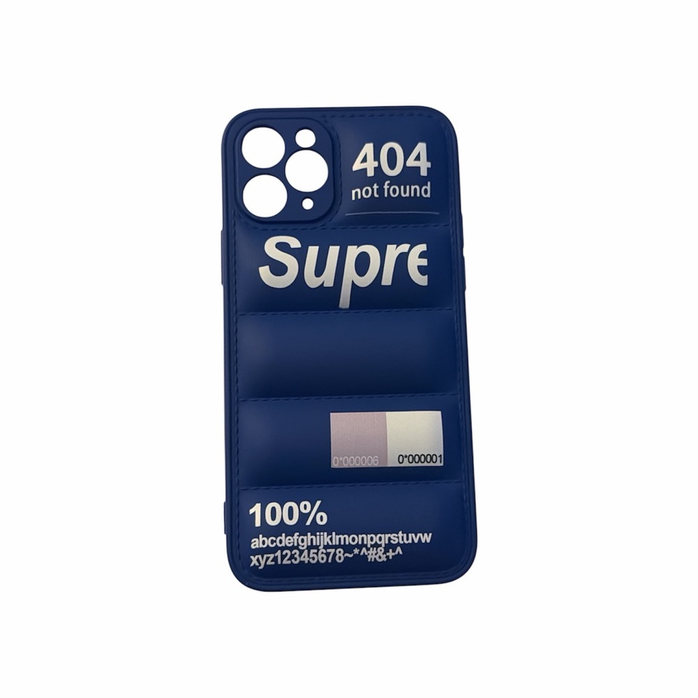 Supre 404 Not Found Puff Jacket iPhone 11 Pro Case